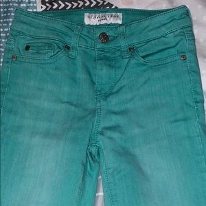 Cute blue / green pants